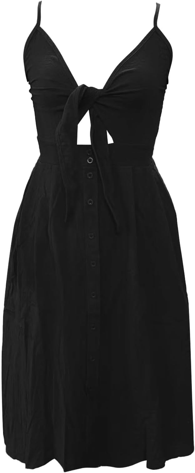 Robe Longue d'Été Sans Manches